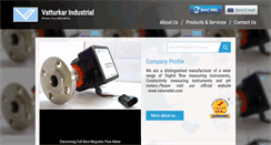 Desktop Screenshot of flowmeterindia.com